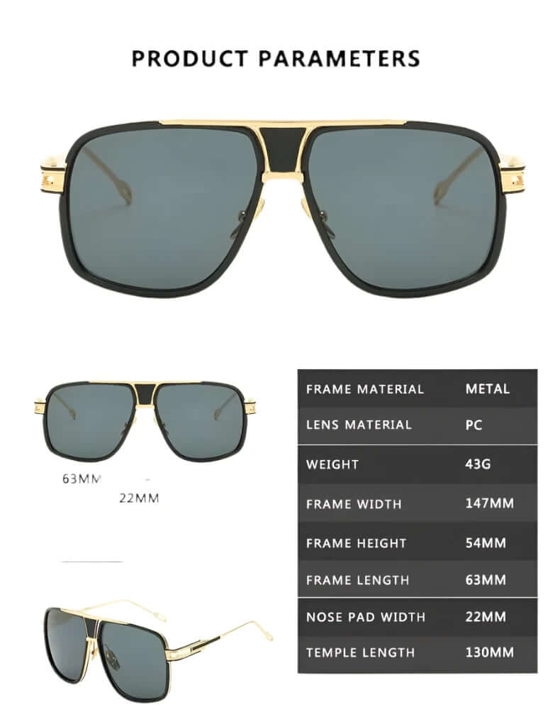 Classic Mens Sunglasses - A&S Direct